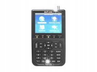 PRECYZYJNY MIERNIK SATELITARNY DVB-S SATLINK 6908 DUŻY WYŚWEITLACZ LCD 3,5″