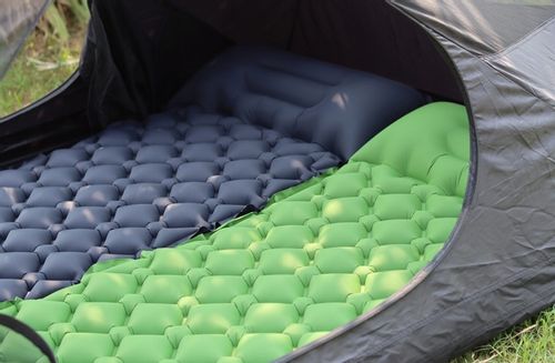 Materac Dmuchany Turystyczny Ultralekki Trekingowy Do Namiotu Wodoodporny na Arena.pl