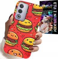 ETUI DO OPPO A80 5G - SŁODKIE UŚMIECHNIĘTE BURGERY POKROWIEC