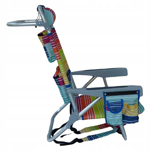 leżak MULTICOLOR plażowy, ALUMINIUM,ogrodowy. zdjęcie 15