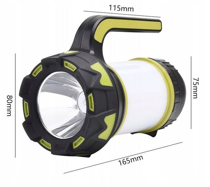 LATARKA LED KEMPINGOWA TURYSTYCZNA BIWAKOWA LAMPA PODRĘCZNA SZPERACZ zdjęcie 4