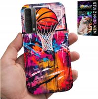 ETUI DO HUAWEI P SMART 2021 - KOSZYKÓWKA NBA ULICZNE GRAFFITI KOSZ FAN