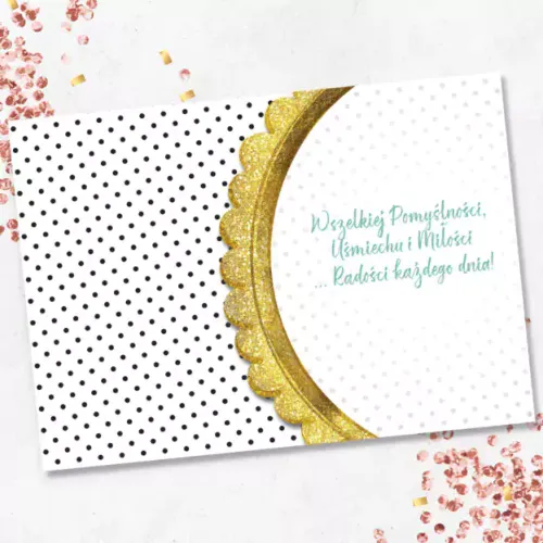 Karnet A5 Tort Glamour na Arena.pl