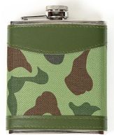 Piersiówka moro metalowa poj. 210ml, kamuflaż woodland