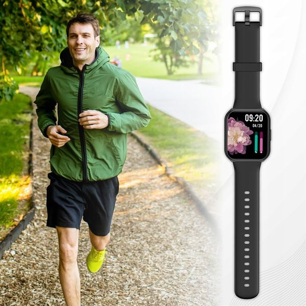 SMARTWATCH MĘSKI ROZMOWY ZEGAREK SPORTOWY GRY MENU POLSKIE POMIARY SMS zdjęcie 10