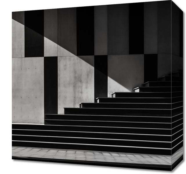 Obraz 40x40cm Geometria w Architekturze zdjęcie 1