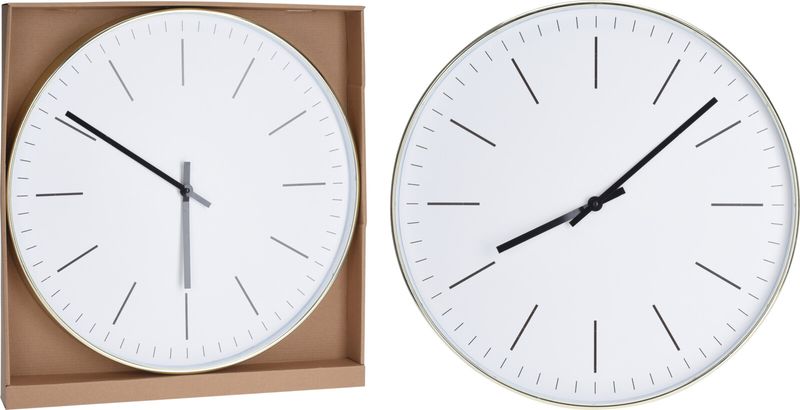 Zegar Slimer okrągły biały zdjęcie 2