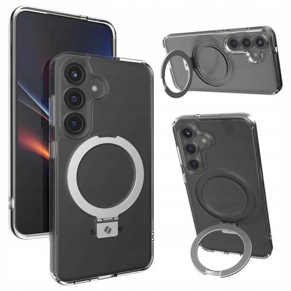 Spacecase Ring Pro Galaxy S25 Clear zdjęcie 1