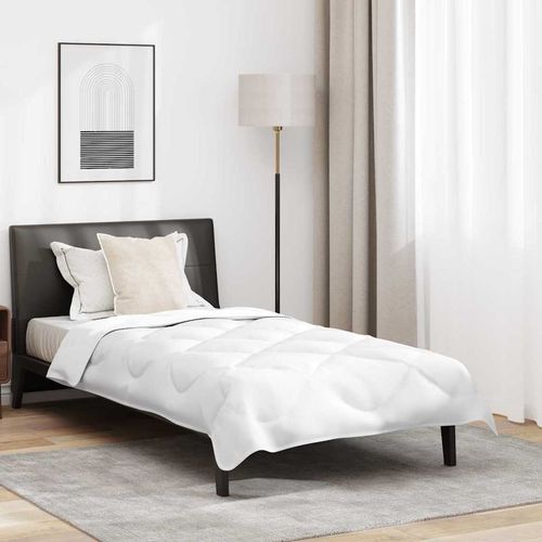 Zestaw kołdry zimowej 2 pcs Biały 155 x 220 cm Mikrofibra na Arena.pl