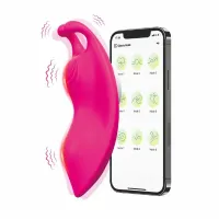armony honeybee majtki wibrujące g-spot fuksja z aplikacją, 9 trybow