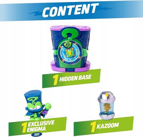 SuperThings Hidden Base Enigma kryjówka Kazoom Power Super Zings Things na Arena.pl