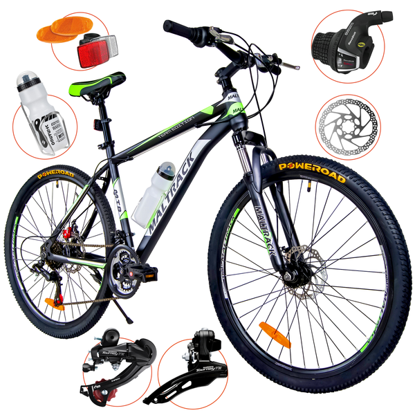 Rower górski MTB  MalTrack TEAM GREEN 26" zdjęcie 1