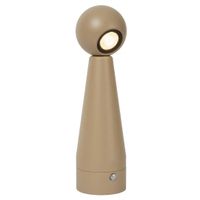 Stołowa lampa Ipsos 33500/03/41 Lucide LED 3W 3000K metalowa szara