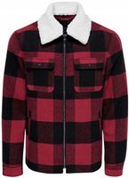 ONLY&SONS Męska kurtka ONSROSS CHECK SHORT rozmiar XS