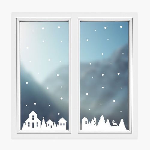 Naklejki Zimowe Domki SW022 na Arena.pl