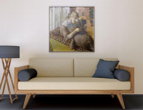 At the Milliner’s, Edgar Degas - plakat 30x30 cm na Arena.pl