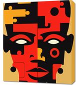 Obraz 60x70cm Puzzle Tożsamości
