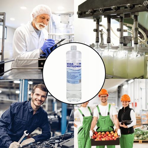 WODA DESTYLOWANA ULTRACZYSTA 1L do żelazka autoklawu akwarium nawilżacza na Arena.pl