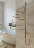 ELNA Grzejnik łazienkowy elektryczny Fluger 4 Gold RUCHOME PRZĘSŁA