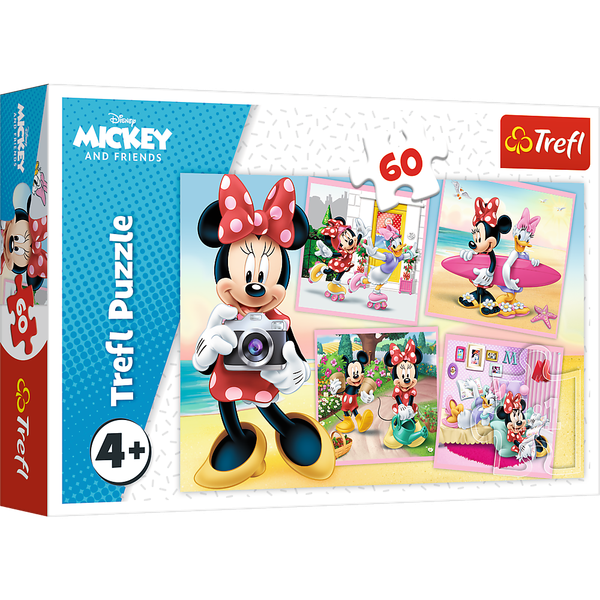 ND24_26349 Puzzle - 60 - Urocza Minnie - Disney M zdjęcie 3