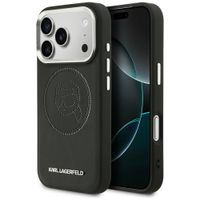 etui karl lagerfeld k head point logo    magsafe do iphone 17 pro czarny