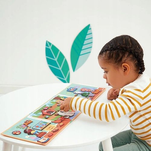 Układanka magnetyczna Zwierzęta domowe Magneti'stories dla dzieci 3+, Janod na Arena.pl