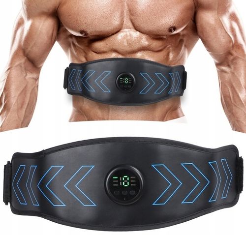 Pas EMS do utraty tkanki tłuszczowej, stymulator mięśni brzucha-masażer na Arena.pl