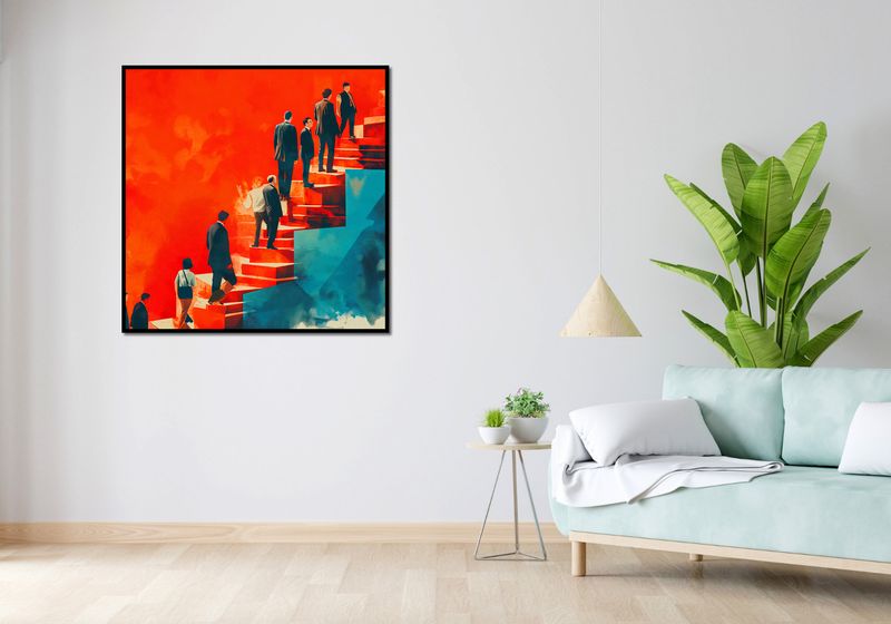 Plakat 100x100cm Metafory Sukcesu zdjęcie 4