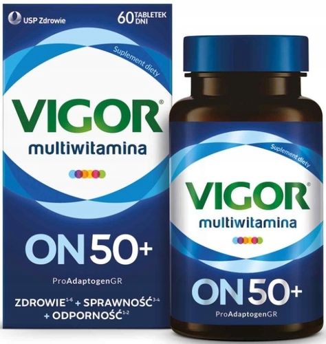 VIGOR Multiwitamina ON 50+ 60tabl. na Arena.pl