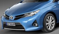 Toyota AURIS II Listwy CHROM grill Zderzak Atrapa Dekoracyjne Ozdobne