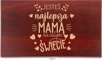 GRAWEROWANY Zestaw do wina PREZENT PERSONALIZOWANY na dzień mamy matki