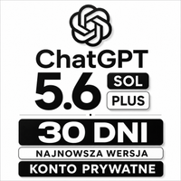 PRYWATNE KONTO CHATGPT 5.5 PLAN PLUS 30 DNI DOSTĘPU CHAT GPT O1 SOLO CODEX