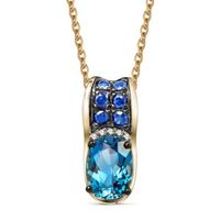 Złoty wisiorek WZC5244 - Diament