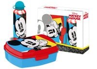 ŚNIADANIÓWKA MYSZKA MICKEY ZESTAW BIDON LUNCHBOX BUTELKA ALUMINIUM 500 ML