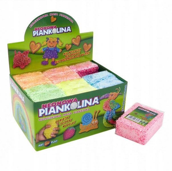 Piankolina display 12 kostek (neon) 31331 zdjęcie 1