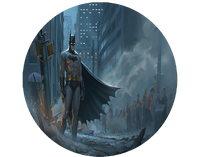 Opłatek na tort Batman