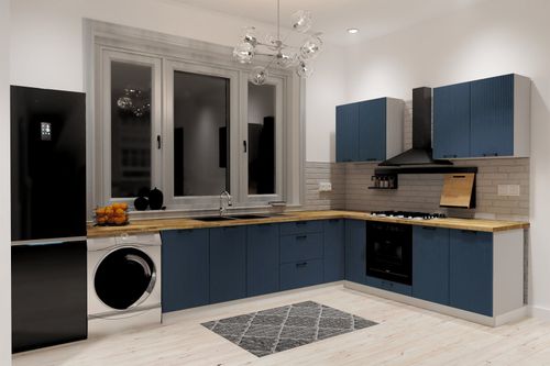 AUSTIN KU-DZ80 Szafka 80 cm dolna fronty MDF frezowane pionowo na Arena.pl