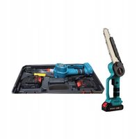 PILARKA AKUMULATOROWA 8" MINI PIŁA ŁAŃCUCHOWA 2xAKU DO DREWNA GAŁĘZI OGRODU