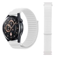 Pasek do Samsung Galaxy Watch 4 5 6 7 40/44/45/46/47mm Classic nylon biały