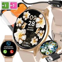 ZEGAREK smartwatch POLSKIE MENU ROZMOWY SPORT SMART WATCH DAMSKI PRO WATCH