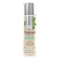 system jo   naturals massage oil peppermint & eucalyptus 120 ml