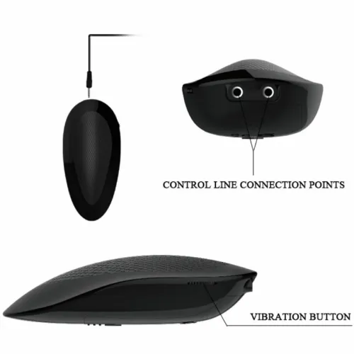 baile barbara 22 cm - wibrujące urządzenie intymne z przyssawką, pvc na Arena.pl