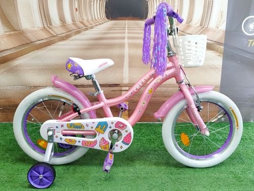 Rower dziecięcy 16+ dla dziewczynki wiek 3+ rama alum. 8,5"+DODATKI PREZENT na Arena.pl