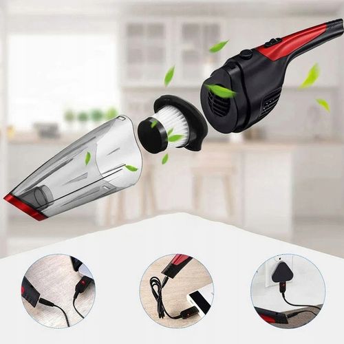 ODKURZACZ PODRĘCZNY BEZPRZEWODOWY MOCNY DO AUTA SAMOCHODOWY 120 W 7200 PA na Arena.pl