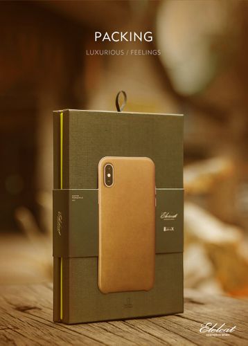 Etui Benks Eleleat Leather Case iPhone X Brown na Arena.pl