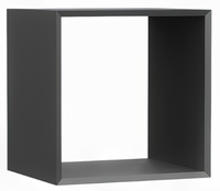 Wkład Do Regału Otwartego 34 cm Antracyt MELEKS TS - 4 Kolory