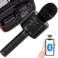 MIKROFON DLA DZIECI BEZPRZEWODOWY KARAOKE BLUETOOTH GŁOŚNIK NA PREZENT