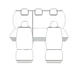 Pokrowe MIAROWE do Tourneo Connect 5os od 2013 P1 na Arena.pl