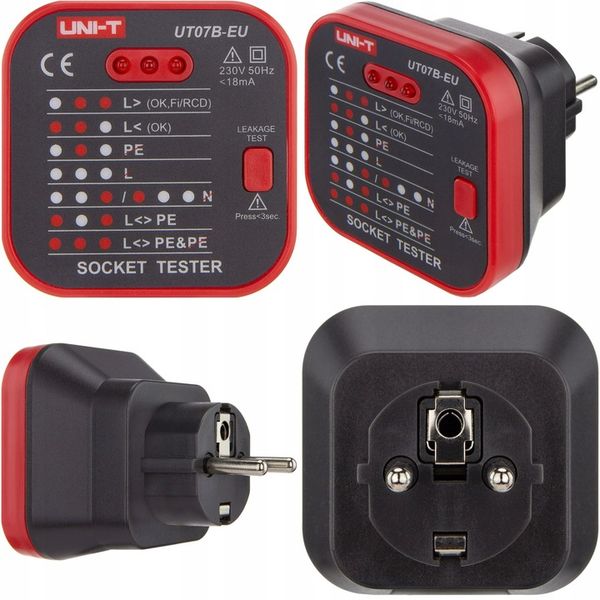 Wskaźnik sieci 230 V AC Uni-T UT07B-EU zdjęcie 3