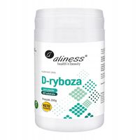 D-RYBOZA KETO CUKIER Ribose proszek 200g ALINESS